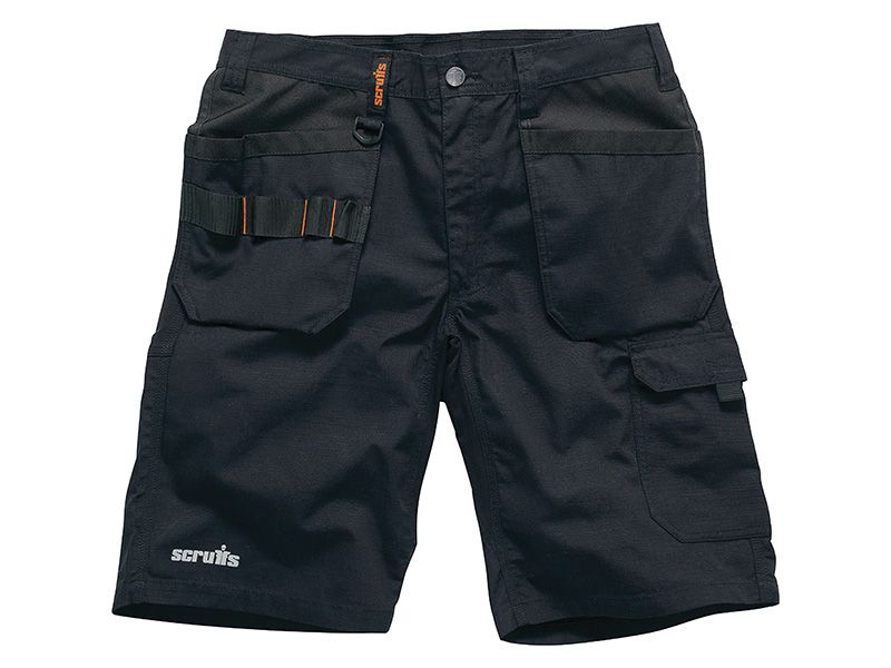 Black Stretch Holster Shorts