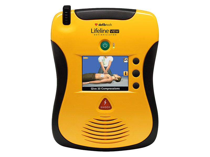 Defibtech Lifeline View AED Semi-Automatic Defibrillator