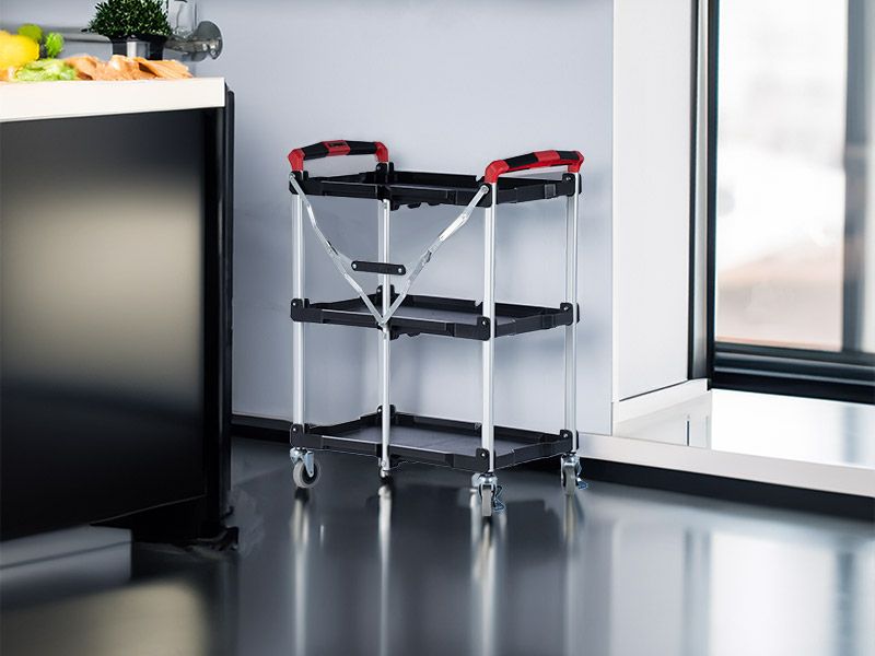 Folding Catering Trolley