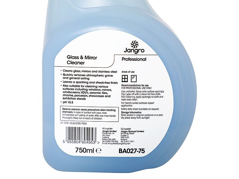 Glass and Mirror Cleaner Spray