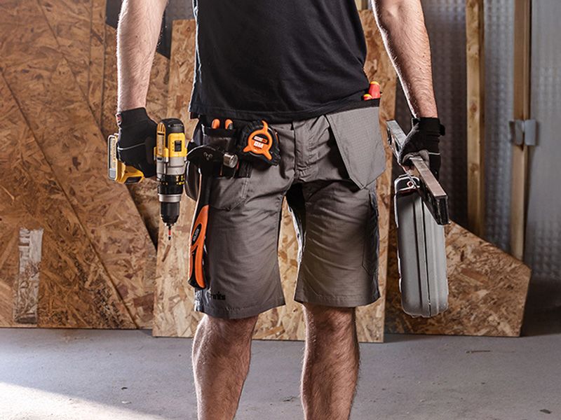 Graphite Stretch Holster Shorts