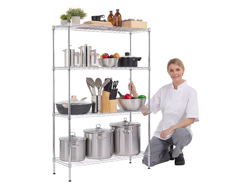 Metal Kitchen Shelves