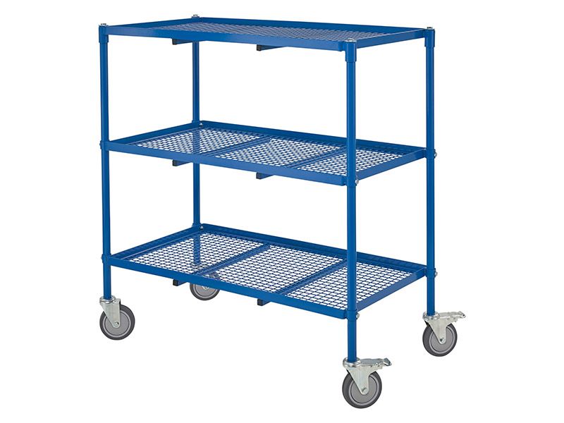 Metal Trolley with Wheels