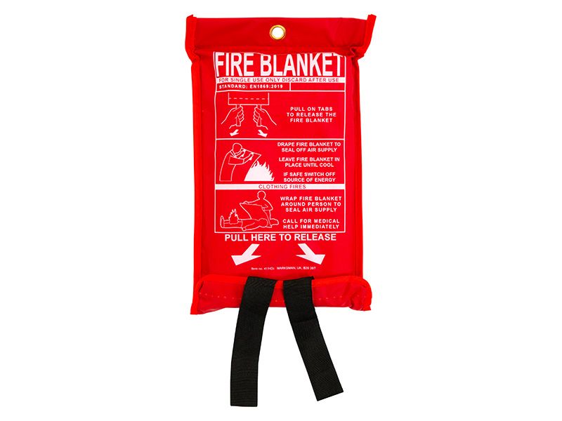 Quick Release Fire Blanket