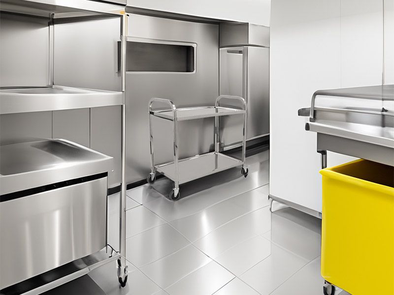 Stainless Steel Trolley