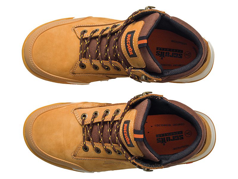 Tan Switchback Boots