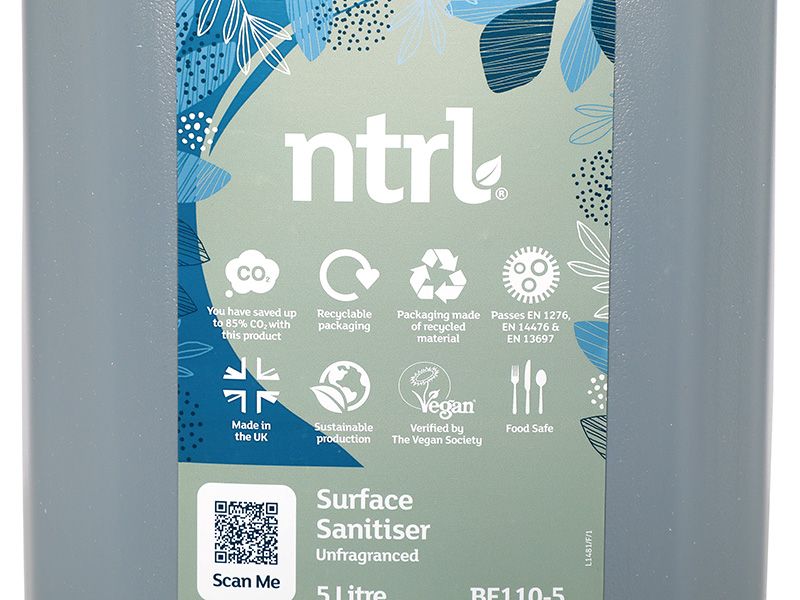 Unfragranced Surface Sanitiser 5L