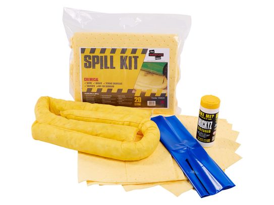 20L Chemical Spill Kit in Sealed Break Pack