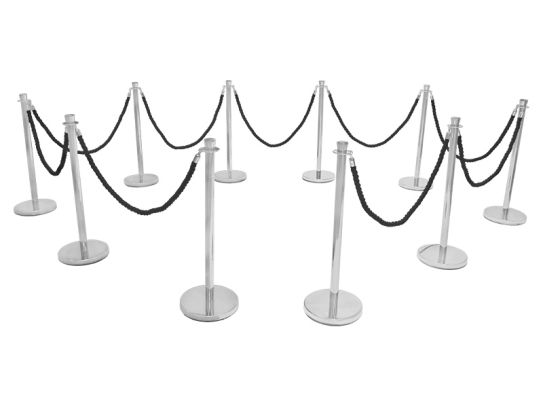 Entrance Rope Barrier