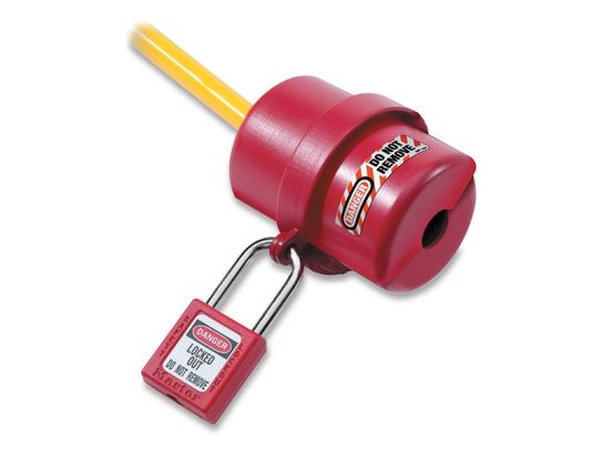 Rotating Electrical Plug Lockout