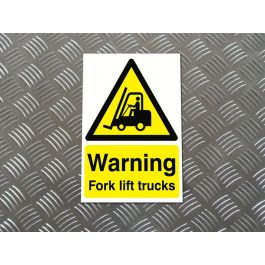 Forklift Truck Safety Signs