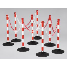 Plastic Chain Barriers | Free UK Next Day Delivery