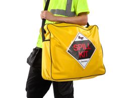 50L Chemical Spill Kit in PVC Shoulder Bag