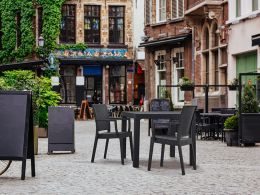 Canterbury Square Polypropylene Table