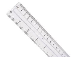 Clear Plastic Ruler