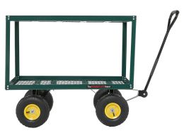 Double Tier Turntable Trolley