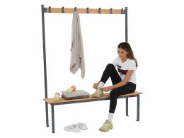 Single Sided Cloakroom Bench