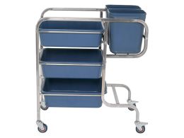 Stainless Steel Bussing Trolley