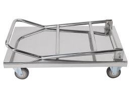 Stainless Steel Folding Trolley