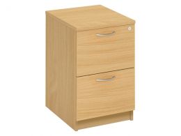 2 Drawer Wooden Filing Cabinet Free Delivery