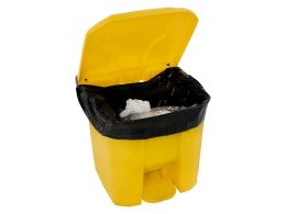 Yellow Pedal Bin