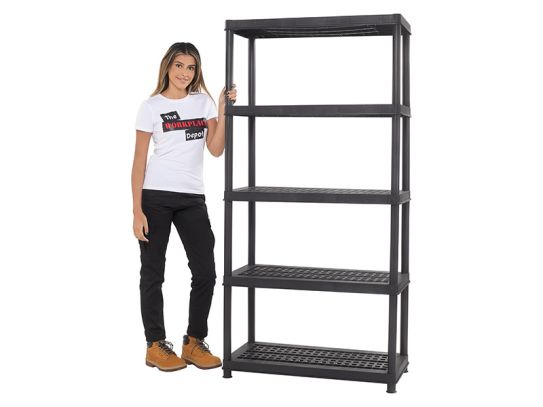 Heavy Duty Plastic Shelving