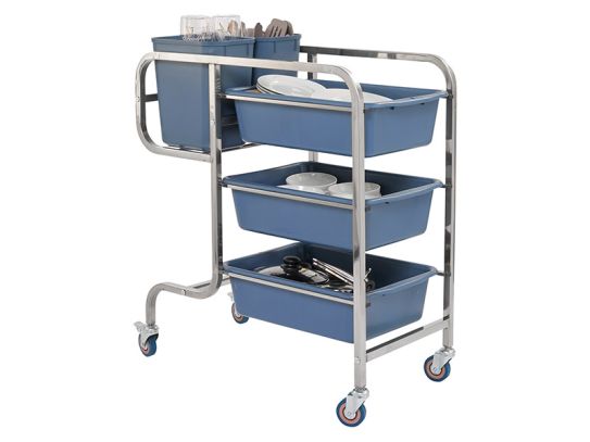 Stainless Steel Bussing Trolley