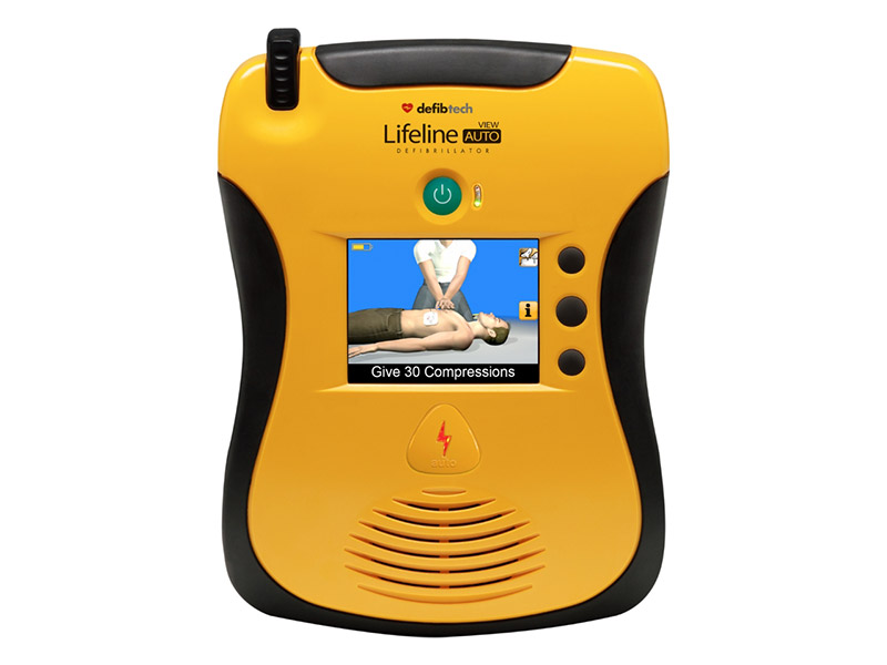 Defibtech Lifeline View AED Fully Automatic Defibrillator (Fully Automatic)