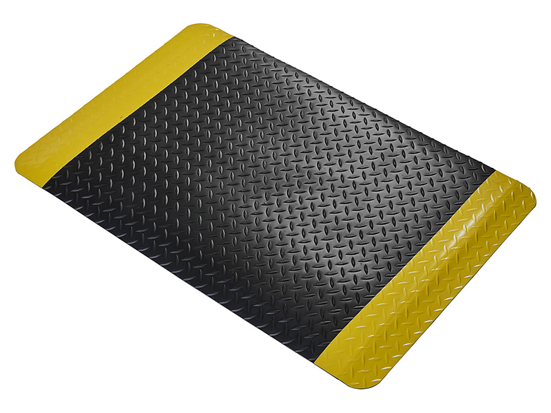 Fatigue Matting (600 x 900, Black/Yellow)