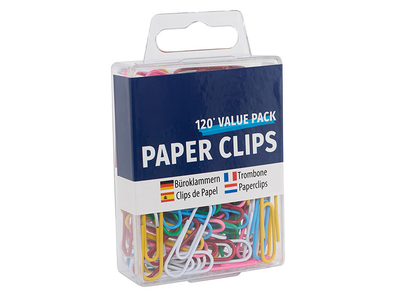 120 Paper Clips (Assorted)