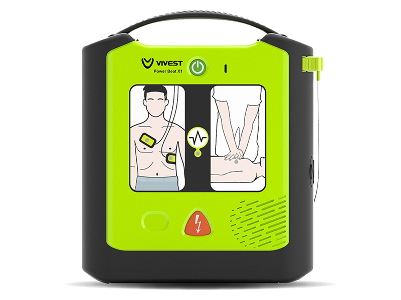 Vivest PowerBeat X1 Semi-Automatic Defibrillator