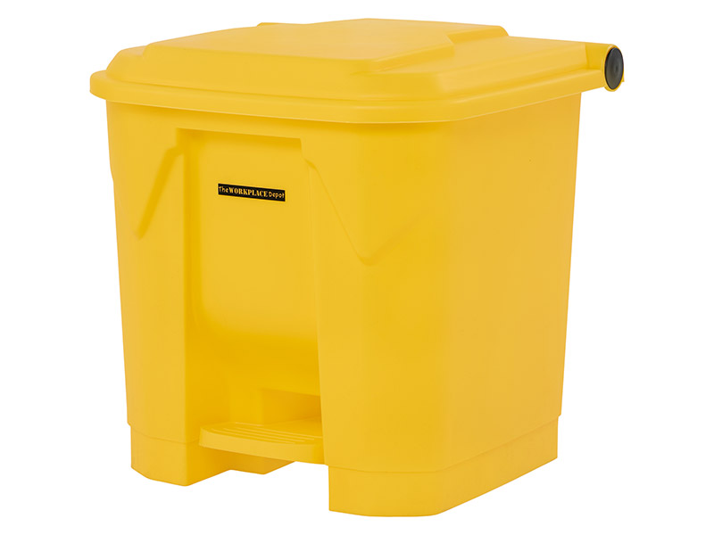 Yellow Pedal Bin