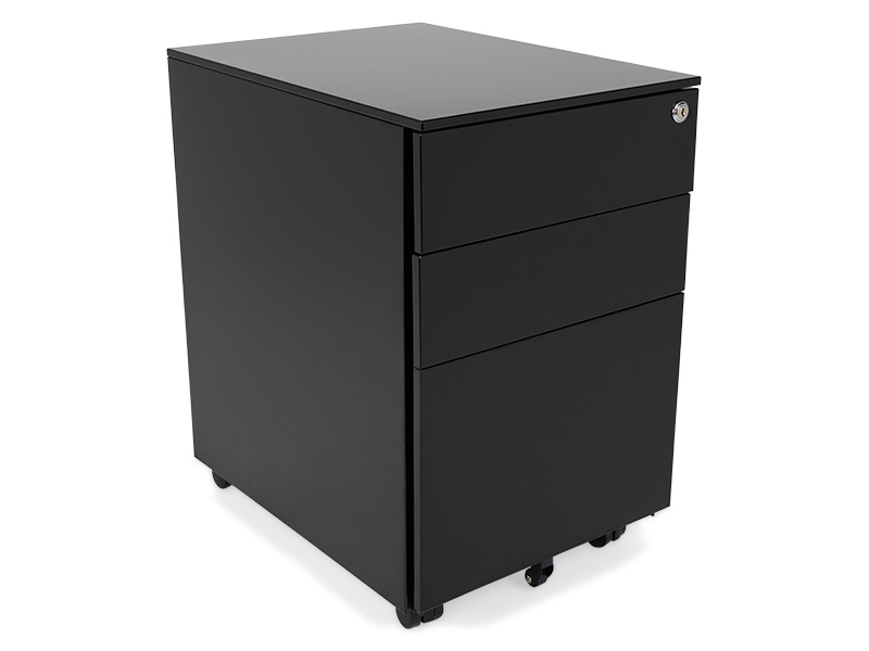 Desk Pedestal (Wide, Black)