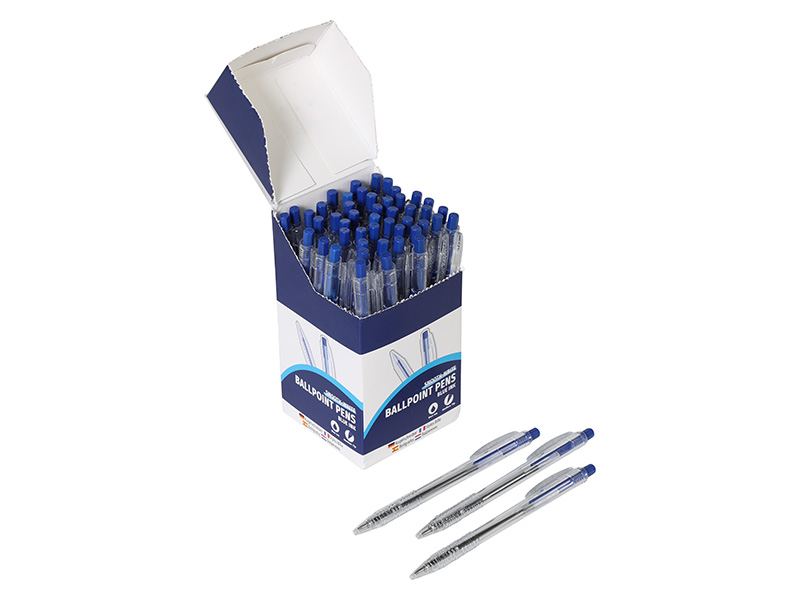 Smooth Write Retractable Pens (Blue)