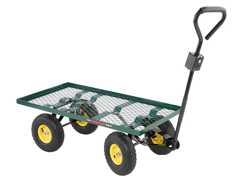 Mesh Platform Turntable Trolley