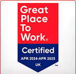 Certified by Great Place To Work