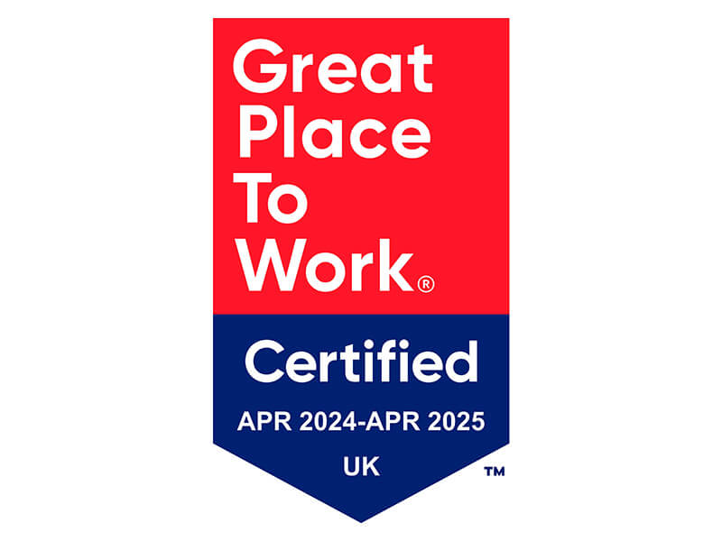 Certified by Great Place to Work