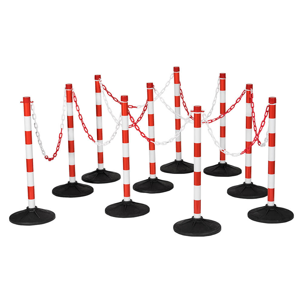 Plastic Chain Posts | Free UK Next Day Delivery