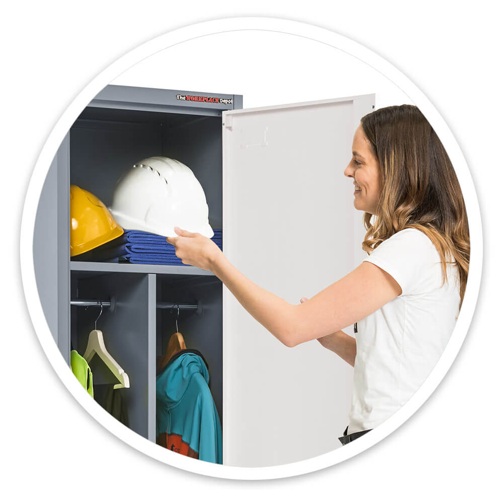 Clean & Dirty Separation Lockers | Free Next Day Delivery