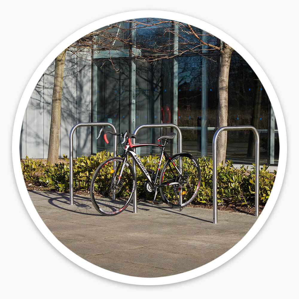 Stainless Steel Cycle Hoop Free Next Day Delivery