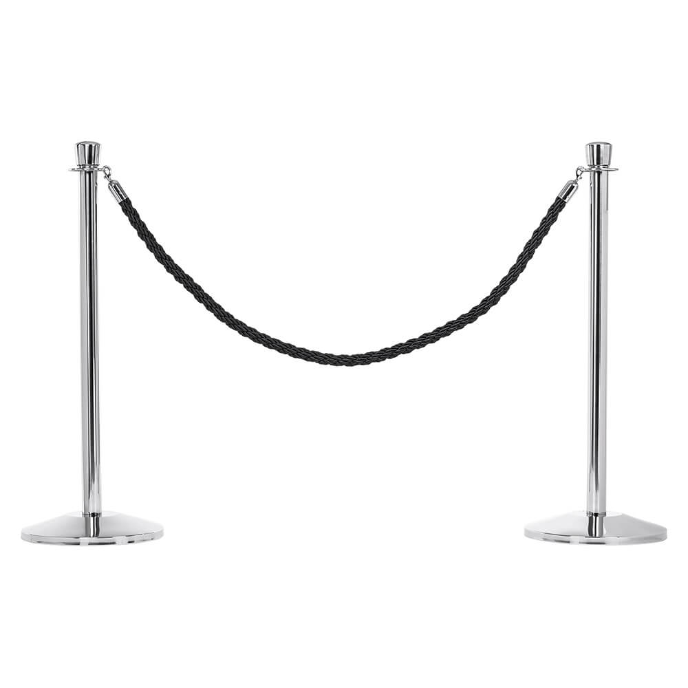 Buy 1m rope barrier with open end hooks now